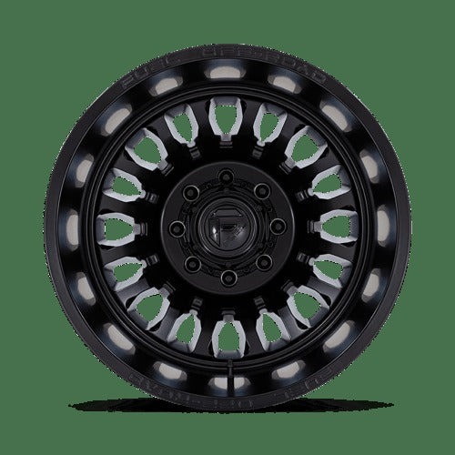 D867 22X8.25 8X6.5 BLK-OUT -201MM