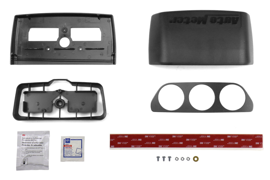 Autometer Direct Fit Dash Pod (Triple Gauge Mount) - 2013-2016 Scion FR-S / 2013-2020 Subaru BRZ / 2017-2019 Toyota 86