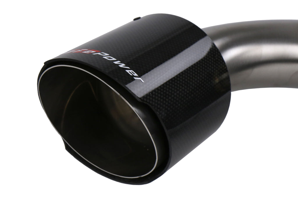 aFe Takeda Cat-Back Stainless Steel Cat-Back Exhaust System w/Carbon Tips - 2020-2024 Toyota Supra