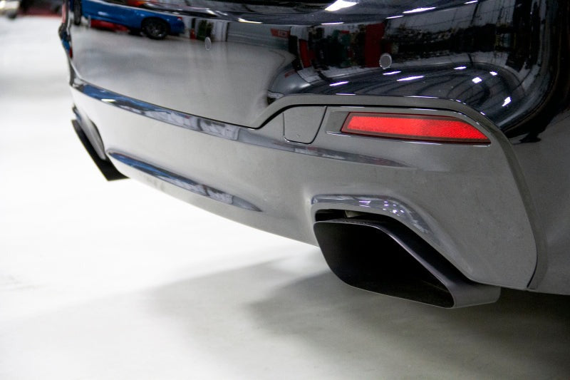 Dinan 17-23 BMW 540i (G30) Free Flow Axleback Exhaust System - Black Tips