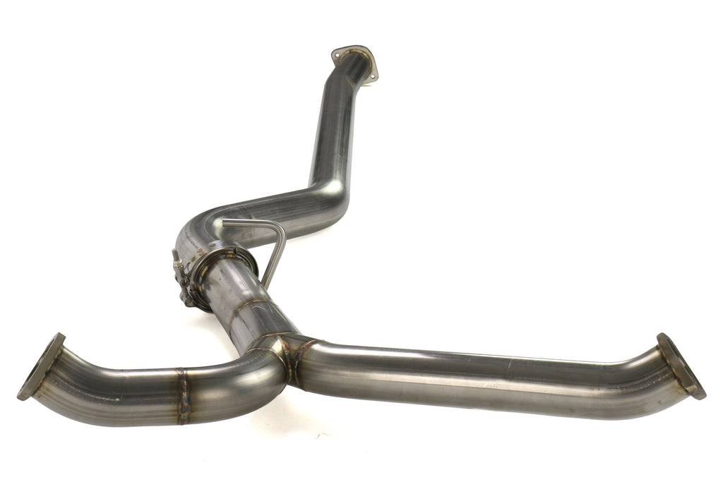 ETS Non Resonated Stainless Steel Mid Pipes - 2015-2021 Subaru WRX / STI