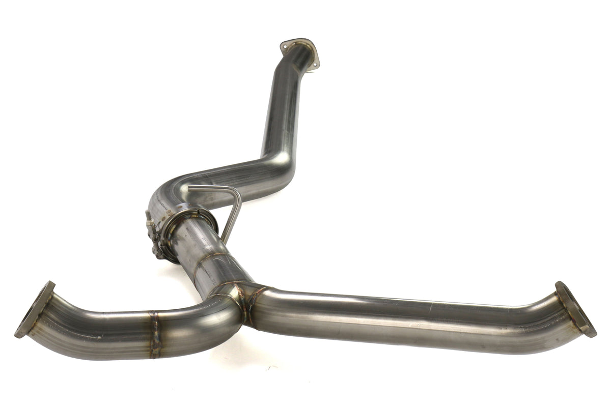 ETS Non Resonated Stainless Steel Mid Pipes - 2015-2021 Subaru WRX / STI