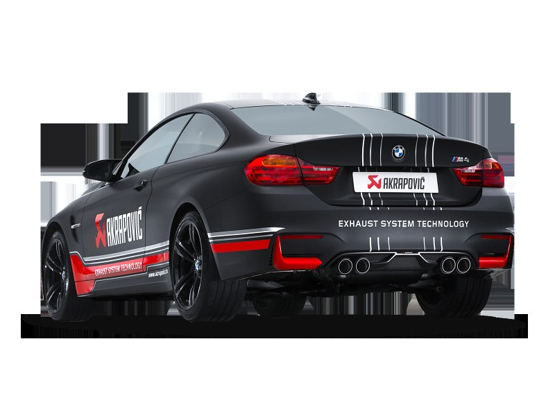 Akrapovic Slip-On Line Titanium (Requires Tips) for 2014-2017 BMW M3/M4 (F80/F82) - M-BM/T/8H