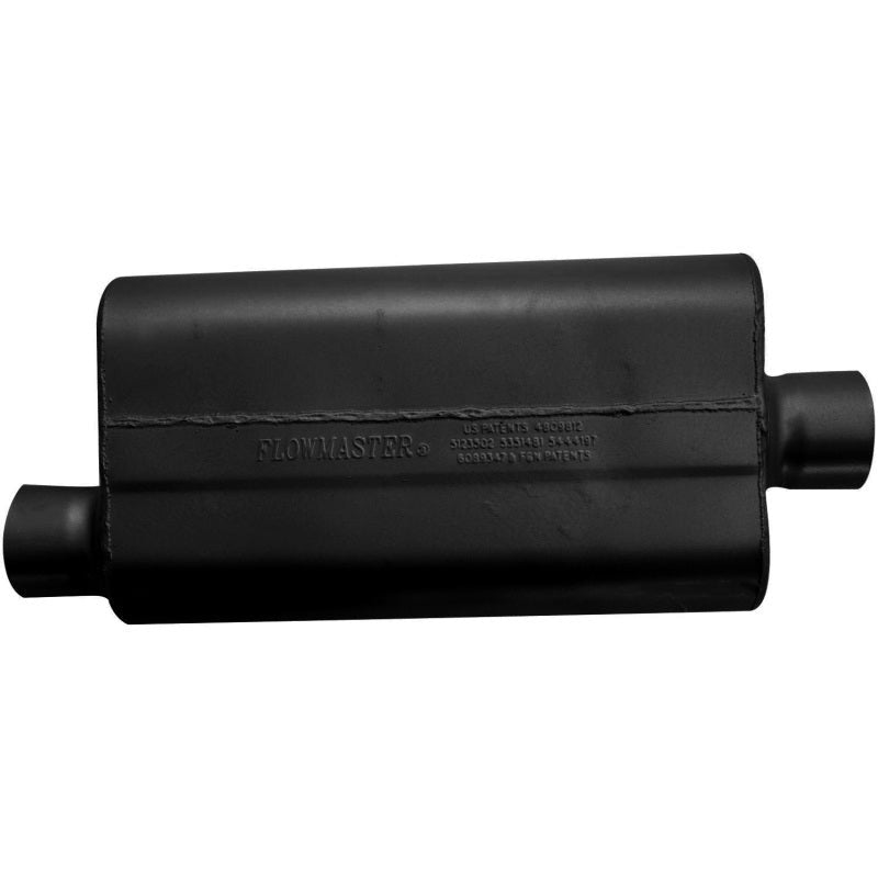 Flowmaster 50 Series Delta Flow 3-Inch Offset Inlet/Center Outlet Muffler - 943051