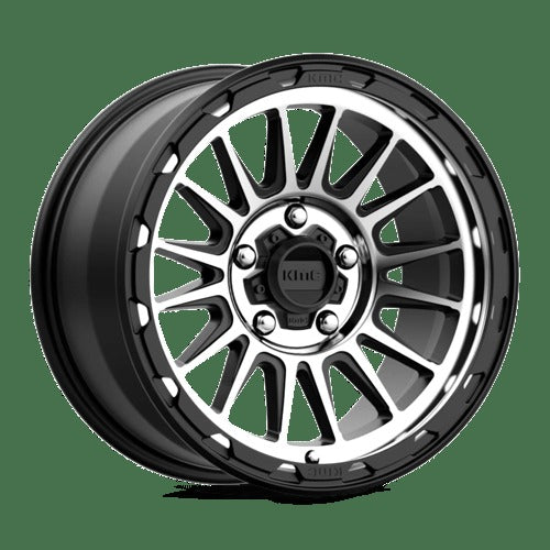 KM542 17X9 5X5.0 S-BLK MACH 18MM