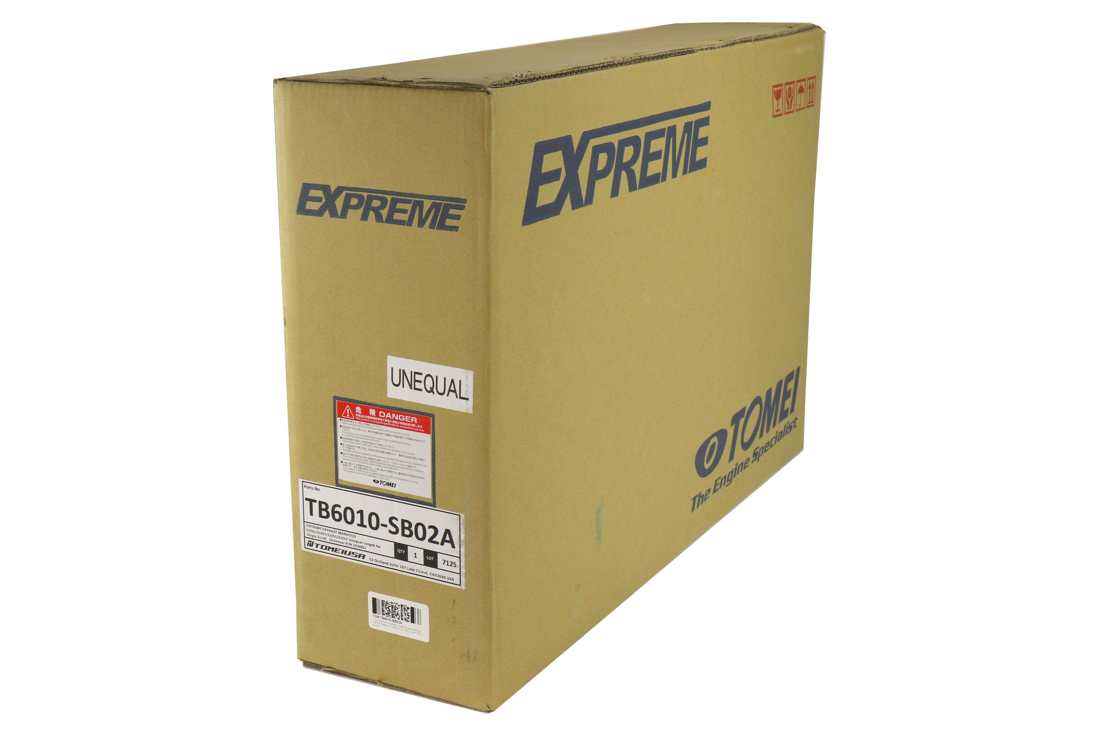 Tomei Expreme Unequal Length Exhaust Manifold - 2002-2014 Subaru WRX / 2004-2021 STI / 2004-2013 Forester XT / 2005-2009 Legacy GT / Outback XT