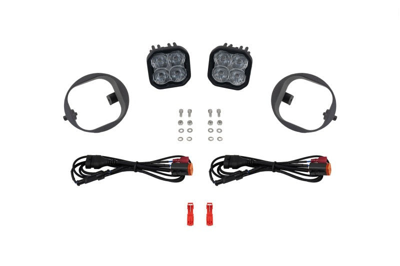 Diode Dynamics 09-11 Honda Element SS3 LED Foxbeam Fog Light Kit