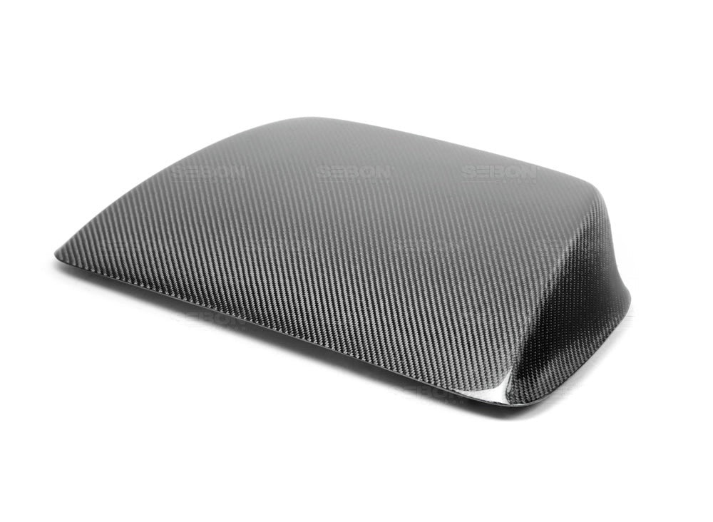 Seibon Carbon Fiber S Style Hood Scoop - 2006-2007 Subaru WRX / STI