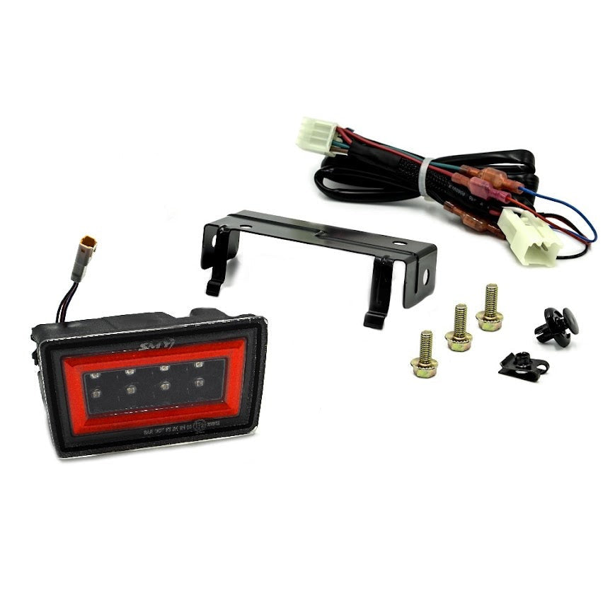 SMY F1 V3 Hyperflash (RBL) Clear w/ DRL Red Light Bar - 2015-2021 Subaru WRX/STI