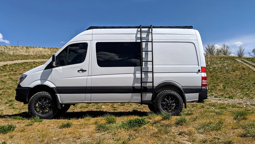 Sprinter Van 144 Roof Rack Standard Drill In Kit 14-22 Sprinter Van Prinsu