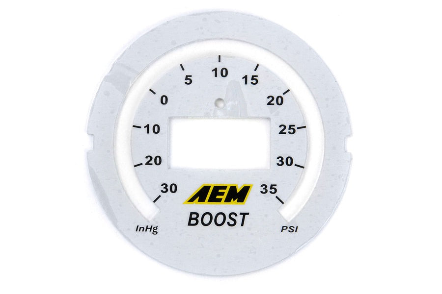 AEM Digital Boost Gauge -30 to 35psi 52mm - Universal