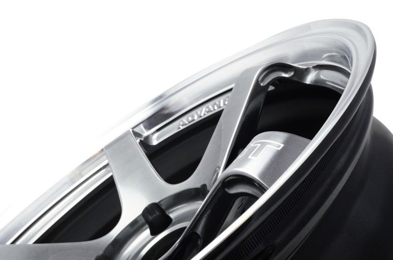 Advan GT Beyond Racing Hyper Black 18x9.5 +38 5x114.3 (Single Wheel) - 2015-2024 Subaru WRX / 2015-2021 STI / 2019-2024 Forester