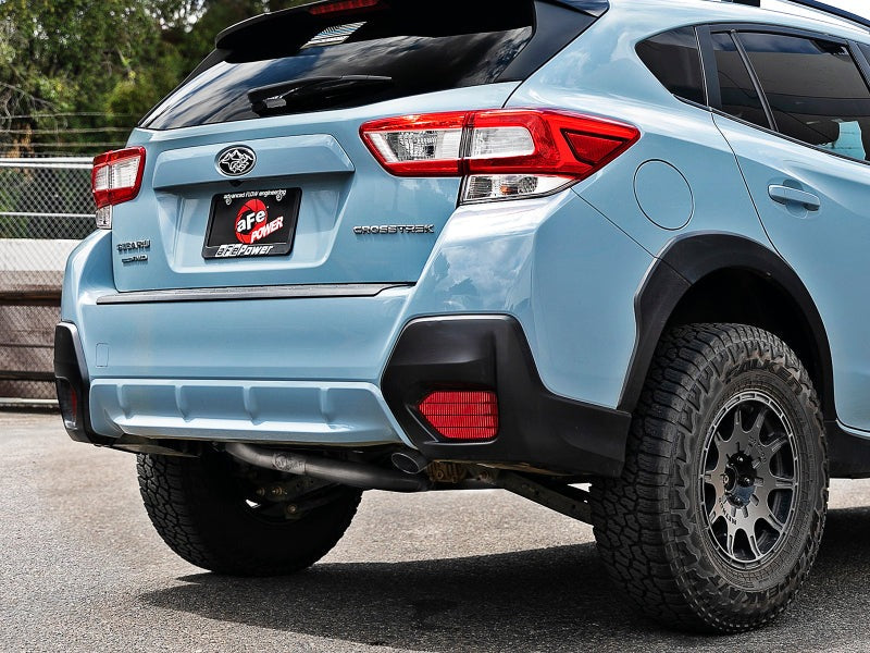 aFe Takeda 2.5in 304 SS Cat-Back Exhaust System - 2018-2019 Subaru Crosstrek H4-2.0L