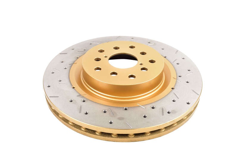 DBA 4000 Series Drilled & Slotted Front Rotor - 10-Lug - 2005-2008 Subaru Legacy GT