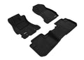 3D MAXpider Elegant Floor Mat - Black - 1st / 2nd Row - 2014-2018 Subaru Forester