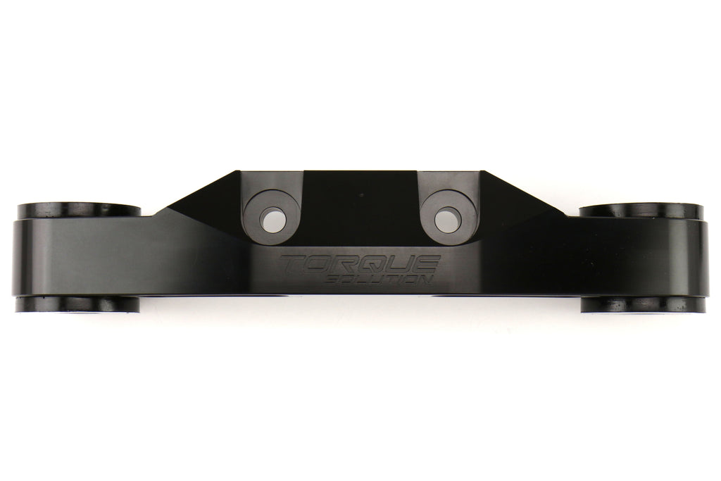 Torque Solution Billet Rear Differential Brace Black - 2008-2021 Subaru WRX/STI