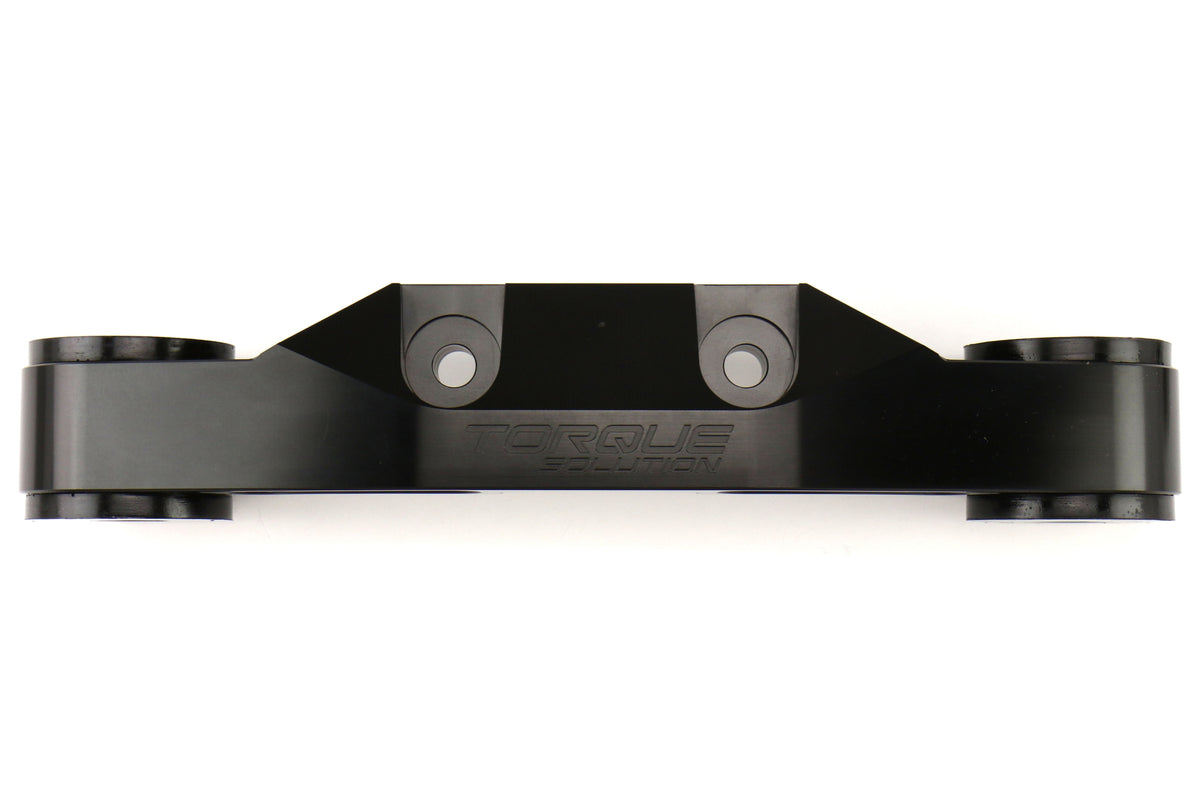 Torque Solution Billet Rear Differential Brace Black - 2008-2021 Subaru WRX/STI