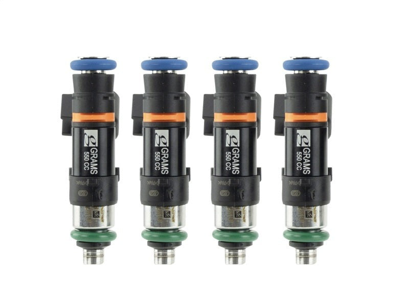 Grams Performance 550cc Fuel Injectors - Set of 4 - 2002-2011 Subaru WRX / 2004-2021 Subaru STI / 2007-2011 Subaru Legacy GT