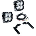 Baja Designs 18-25 Jeep JL/JT Squadron Pro 2.0 A-Pillar Kit (Spot) - Clear