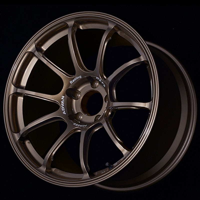 Advan RZ-F2 18x9 +35 5x114.3 Racing Umber Bronze Wheel
