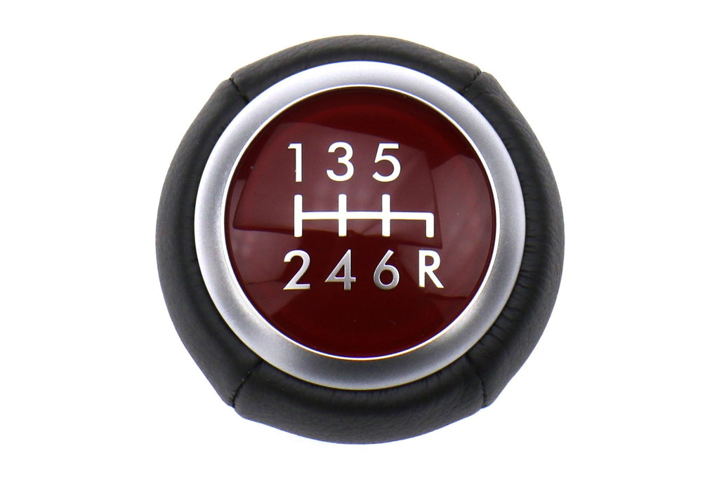 Subaru OEM STI Leather Shift Knob Subaru 6MT Models - 2004-2021 Subaru STI / 2015-2021 WRX