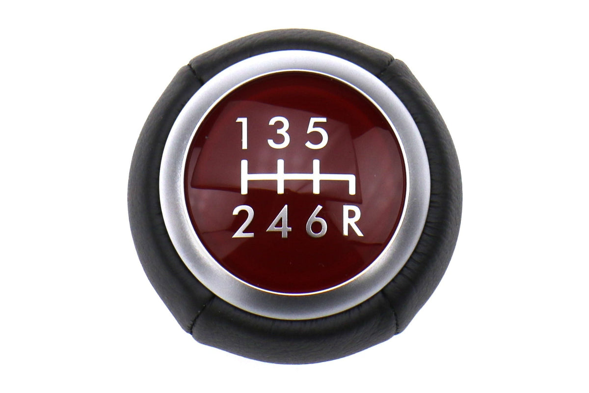 Subaru OEM STI Leather Shift Knob Subaru 6MT Models - 2004-2021 Subaru STI / 2015-2021 WRX