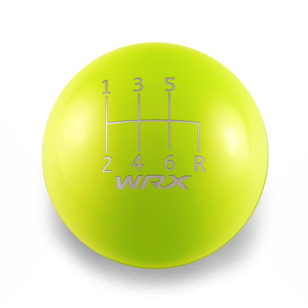 Billetworkz Weighted Shift Knob - 6 Speed WRX Standard Engraving - Subaru WRX 2015-2025