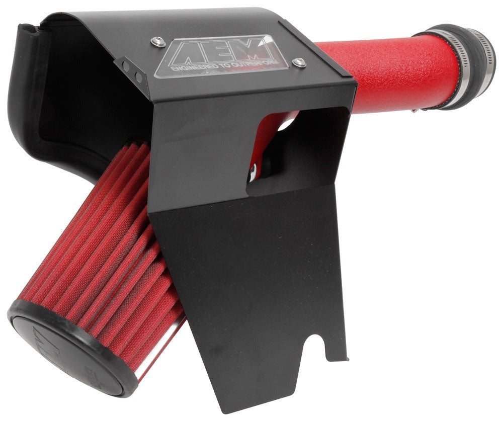 AEM Cold Air Intake - Wrinkle Red - 2018-2021 Subaru STI