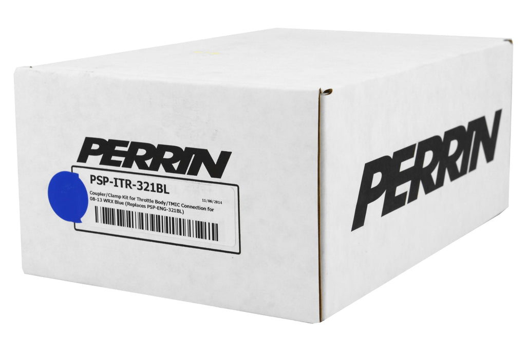 PERRIN TMIC Throttle Body Coupler Kit Blue - 2008-2021 Subaru WRX / 2009-2015 Forester XT / 2005-2009 Legacy GT