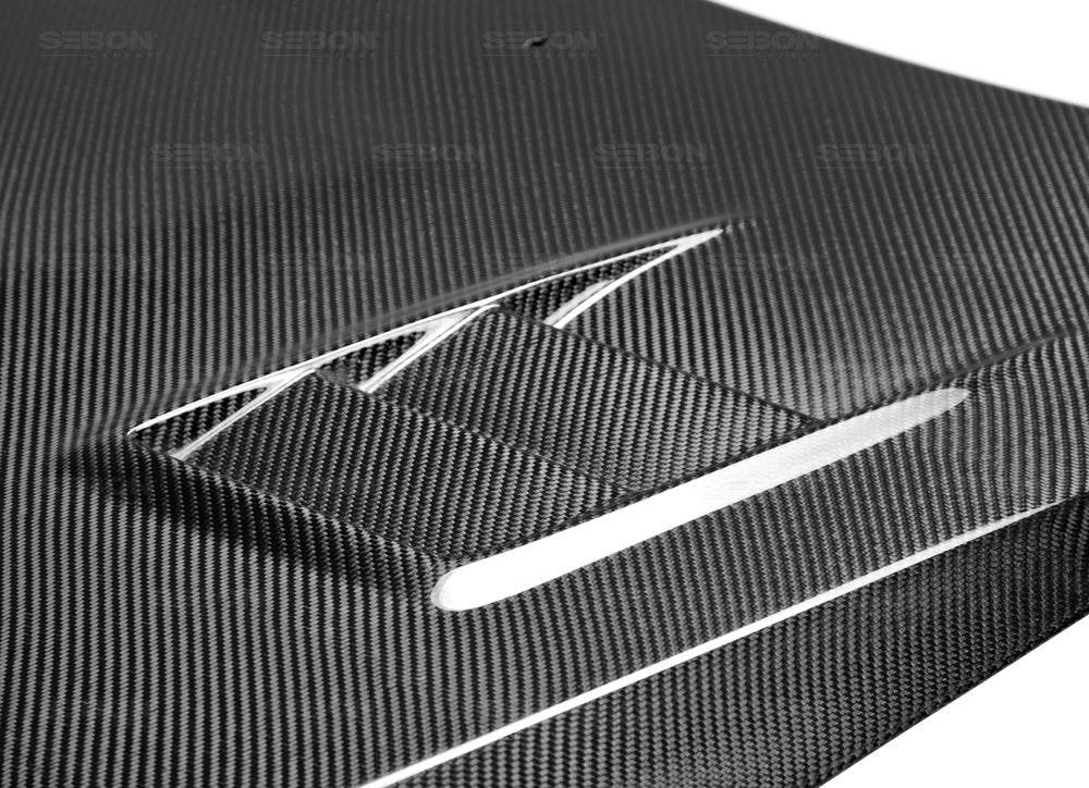Seibon Carbon Fiber CW Style Hood - 2008-2014 Subaru WRX / STI