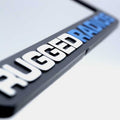 Rugged Radios Go Further License Plate Frames for Cars Trucks and Motorcycles Motorcycle