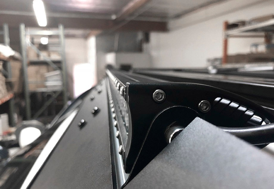 40" Cut-Out Prinsu Roof Rack Slim LED Light Bar Bracket Kit