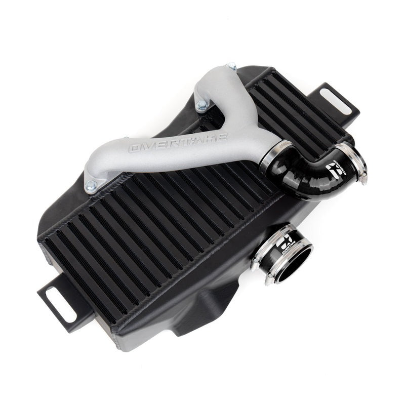 Overtake Top Mount Intercooler Y-Pipe Kit - Black - 2004-2021 Subaru STI