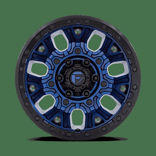 D827 17X9 5X5.0 DK-BLUE BLK-RG 1MM