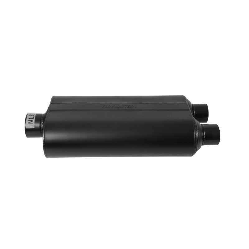 Flowmaster 50 Series HD 3-Inch Center Inlet / Dual 2.5-Inch Outlets Muffler - 9530572