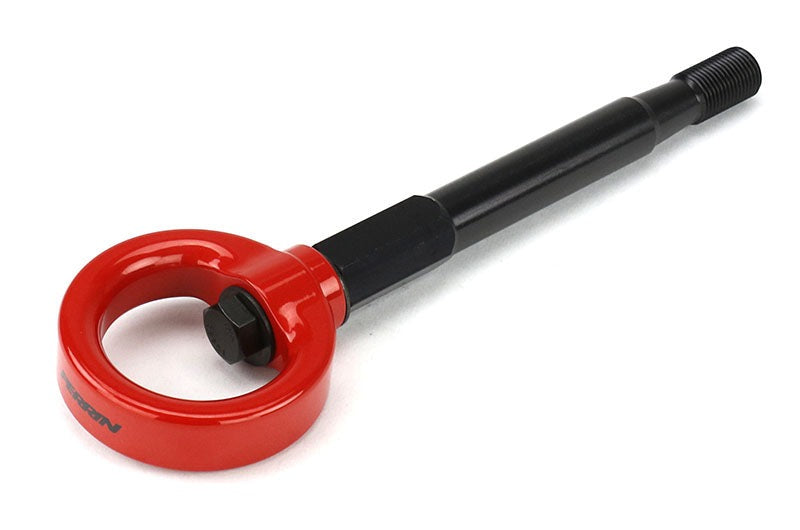 PERRIN Performance Rear Tow Hook Kit Red - 2015-2021 Subaru WRX / STI
