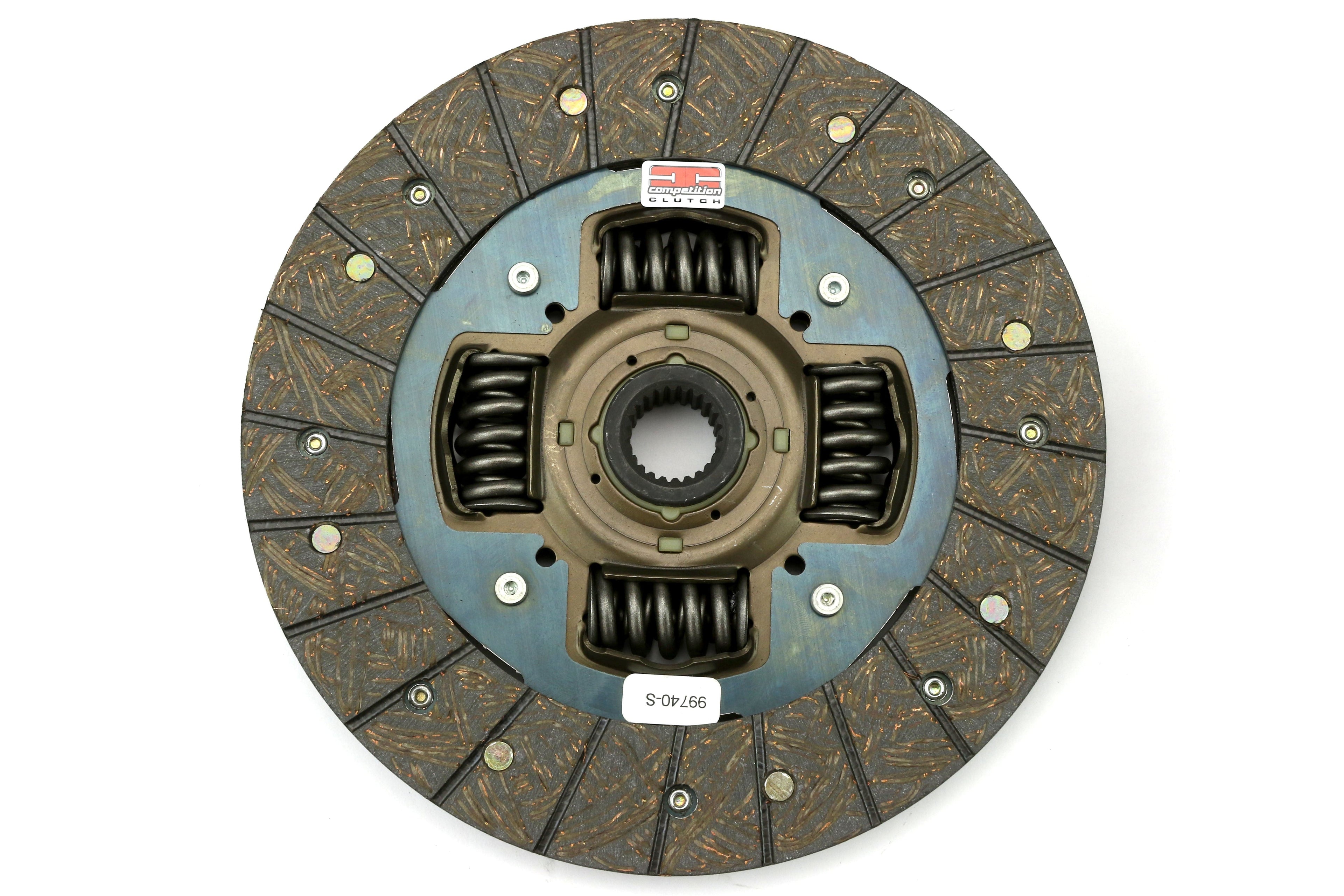 Competition Clutch Stage 2 Organic Sprung Clutch Kit - 2006-2017 Subaru WRX