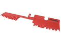 PERRIN Radiator Shroud (With OEM Intake Scoop) - Red 2015-2021 Subaru WRX/STI