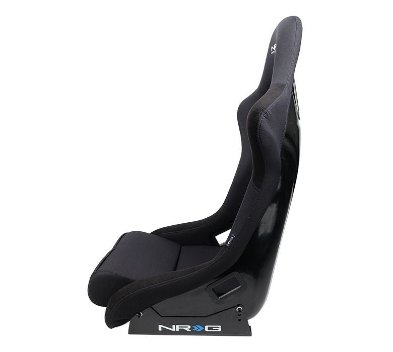 NRG Innovations FRP Medium Cloth Bucket Seat Black - Universal
