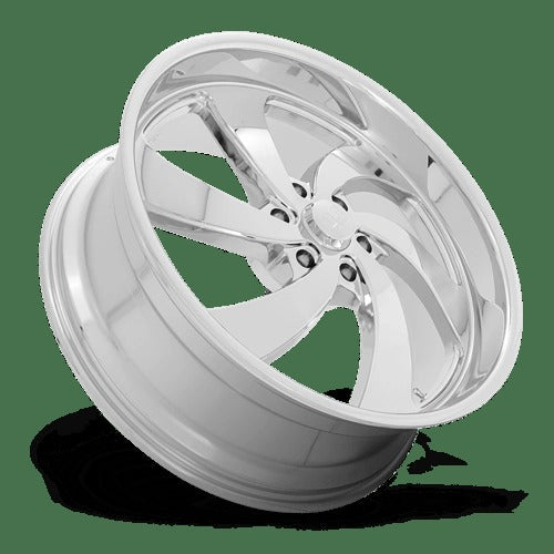 U132 24X9 6X135 CHROME 25MM