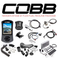 Cobb NexGen Stage 2 + CAN Flex Fuel Redline Carbon Fiber Power Package - Silver - 2018-2021 Subaru WRX