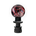 Billetworkz Automatic Shifter - Black Smoke w/ Red Splash - Fits Subaru CVT: WRX (2022+), Crosstrek (2024+), Forester (2025+), Impreza (2024+), Legacy/Outback (2015+)