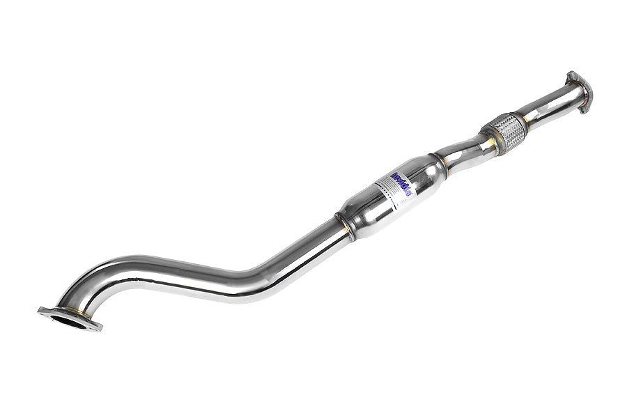 Invidia N1 Single Exit Cat Back Exhaust - Stainless Steel Tip - 2008-2014 Subaru WRX Sedan / 2011-2014 STI Sedan