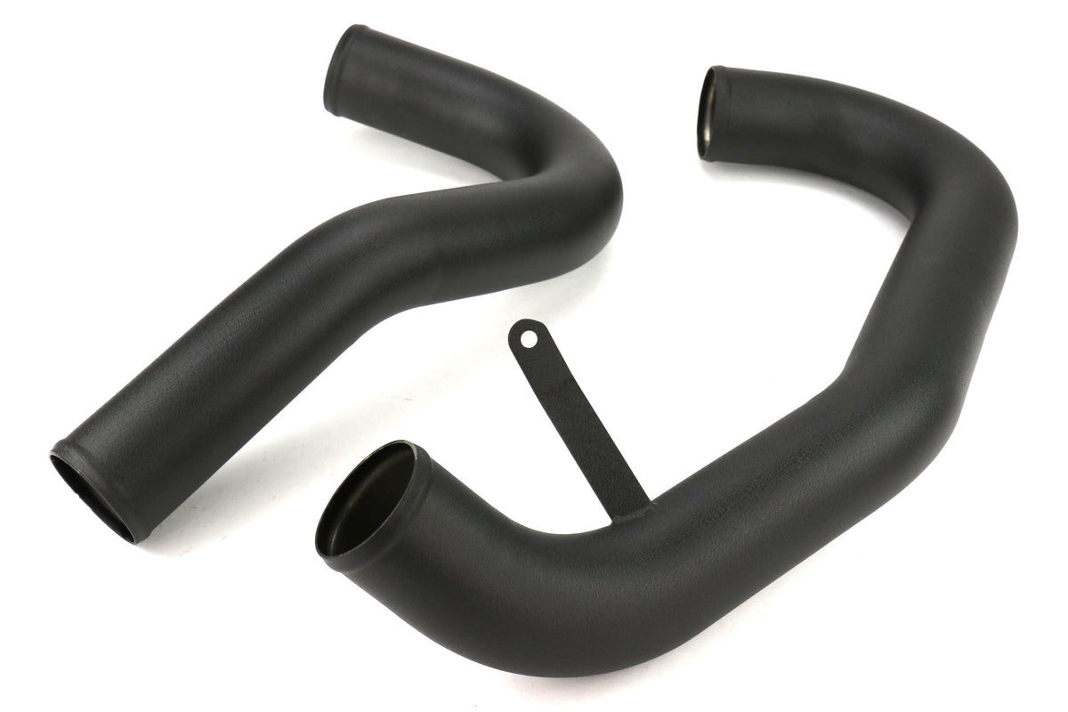 ETS Front Mount Intercooler Piping Kit Wrinkle Black - 2015-2021 Subaru STI