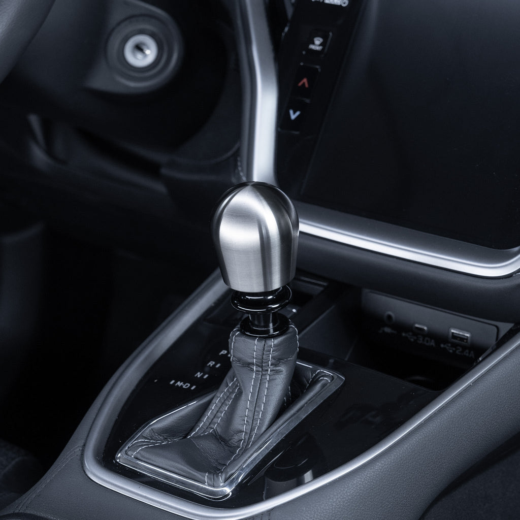 Billetworkz Titanium Brushed Automatic Shifter - Subaru CVT: WRX (2022+), Crosstrek (2024+), Forester (2025+), Impreza (2024+), Legacy/Outback (2015+)