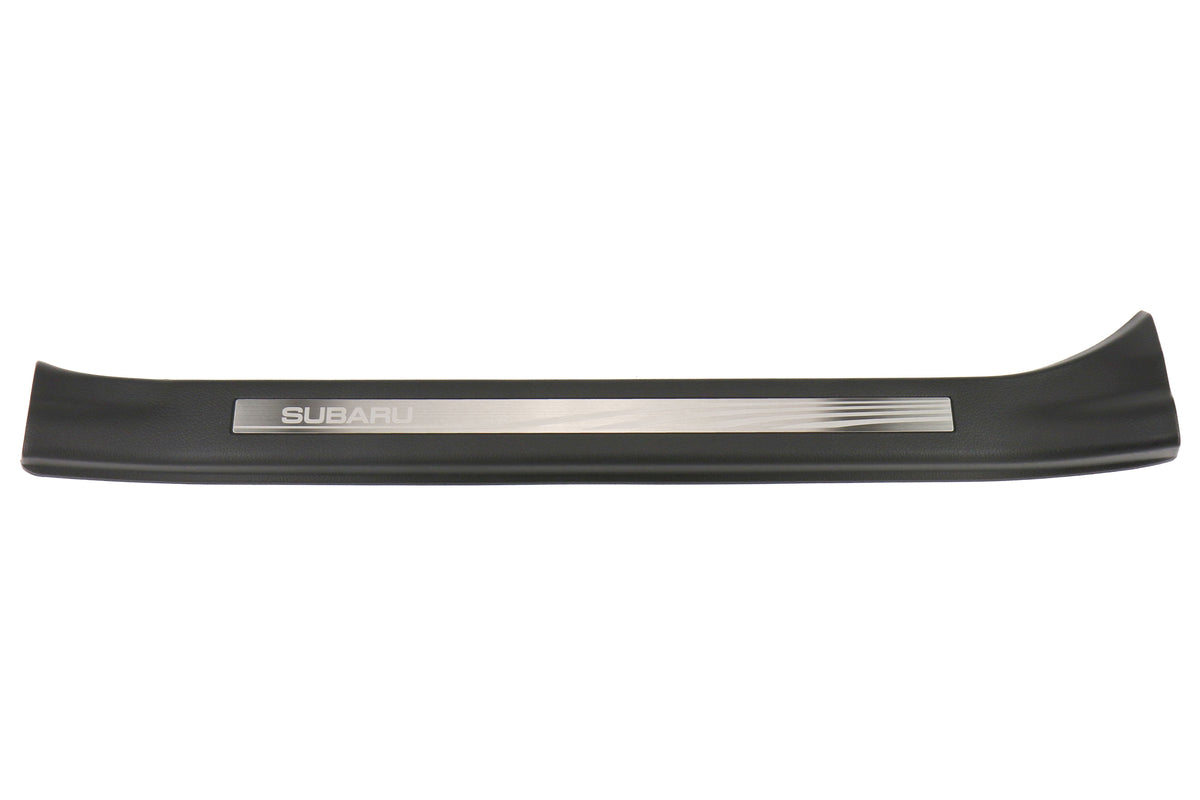 Subaru Silver Etched Door Sills - 2015-2021 Subaru WRX / STI