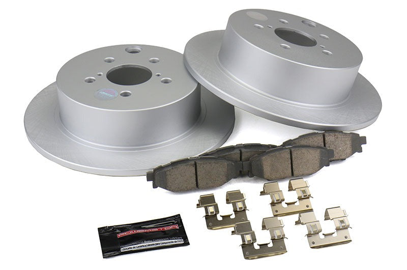 Power Stop Z17 Coated Brake Kit (Rear) - 2013-2022 Subaru Crosstrek / 2014-2018 Forester / 2012-2022 Impreza