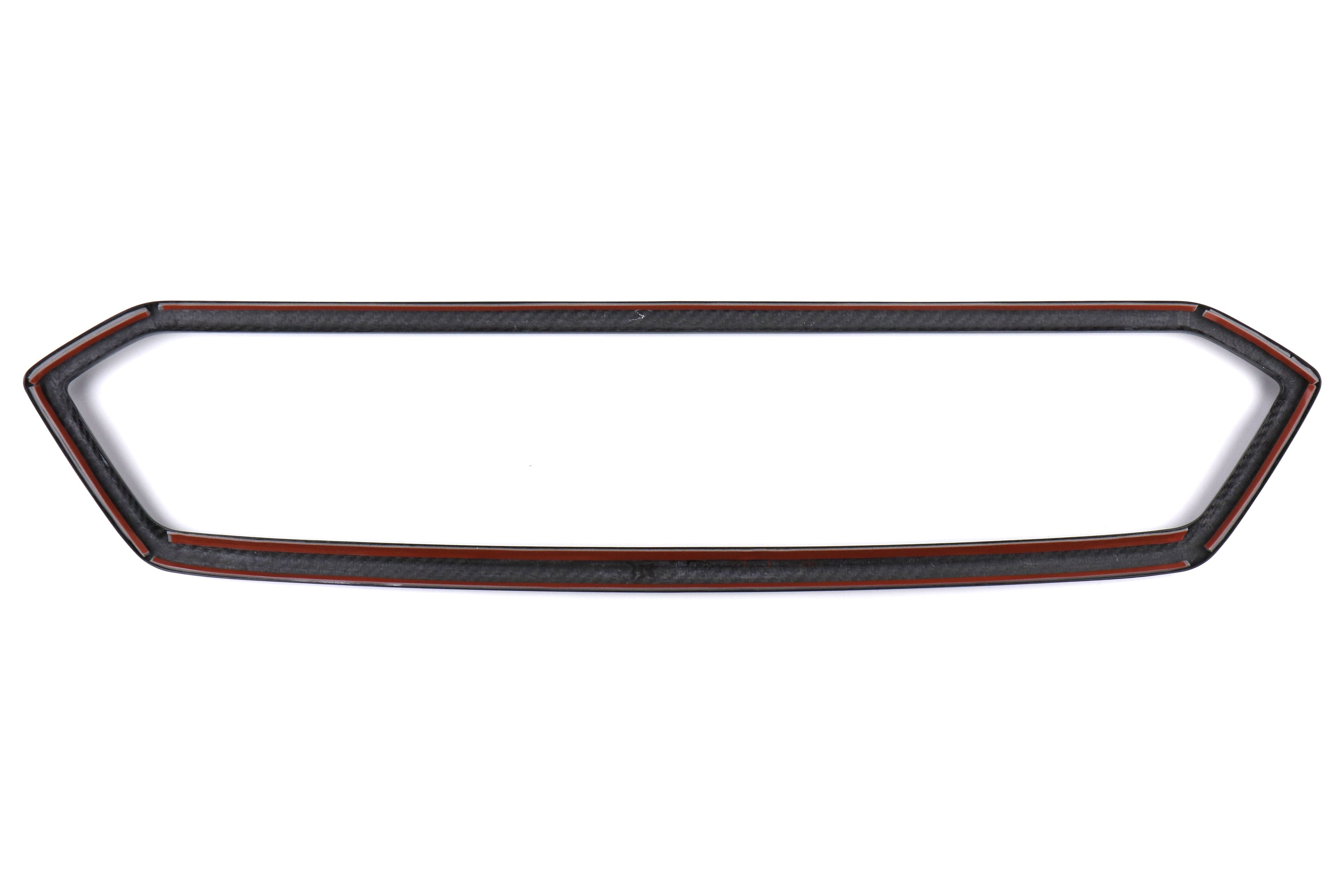 OLM LE Dry Carbon Fiber Grille Garnish (Outer) - 2018-2021 Subaru WRX / STI