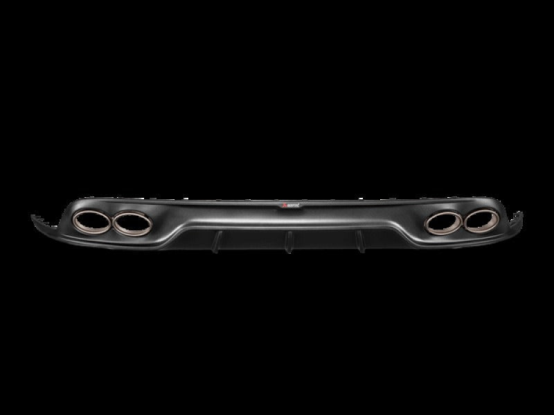 Akrapovic Rear Carbon Fiber Diffuser Matte for 2016-2017 Porsche 911 Turbo/Turbo S (991.2) - DI-PO/CA/4/M