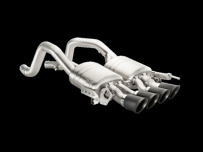 Akrapovic Slip-On Line Titanium with Carbon Tips for 2014-2017 Chevrolet Corvette Z06 (C7) - MTP-CO/TI/2